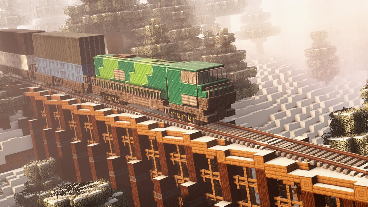 Building A Massive Railway Across My Snowy World