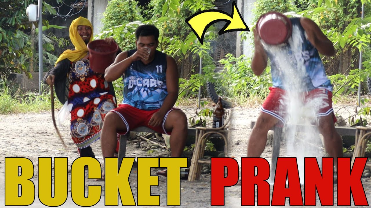 GRAND MOTHER BUCKET PRANK
