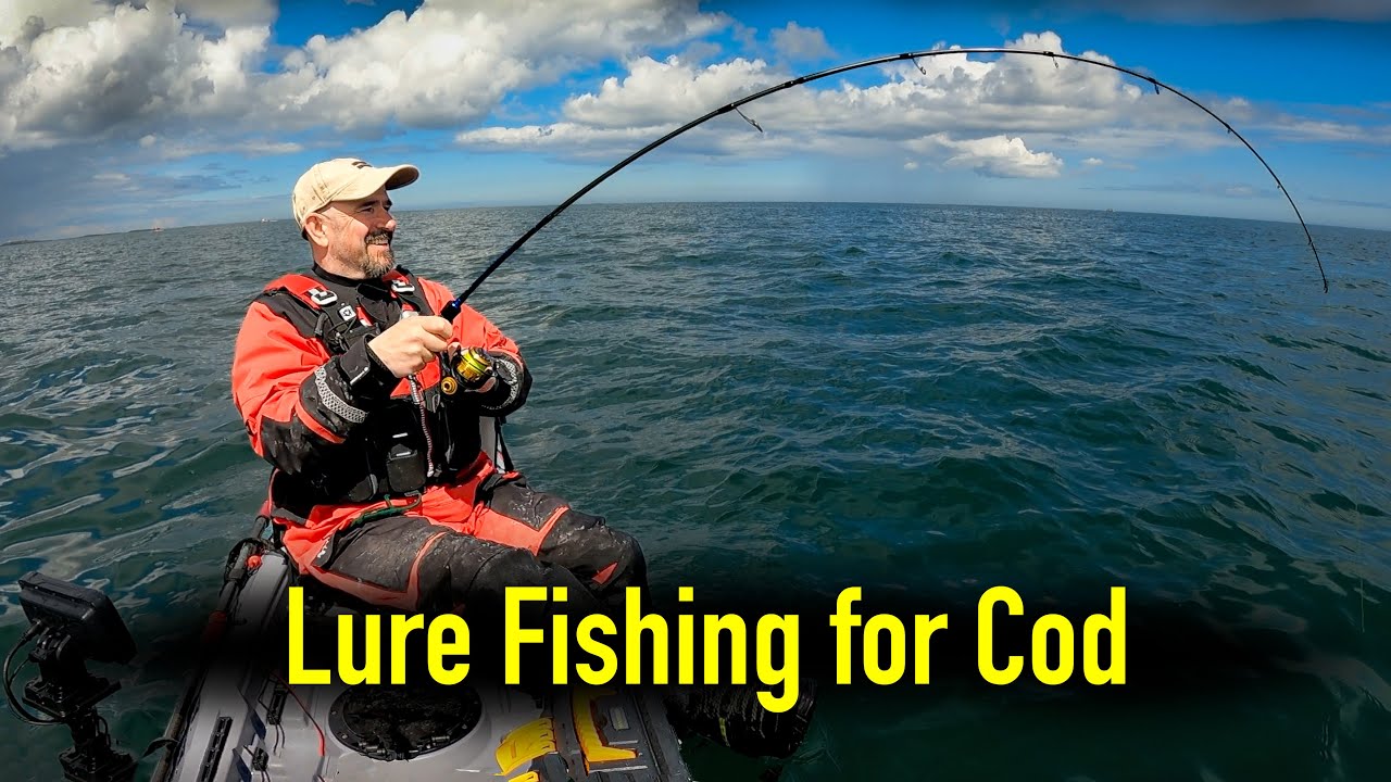 Catching Cod on Lures and Light Gear - Kayak Sea Fishing UK