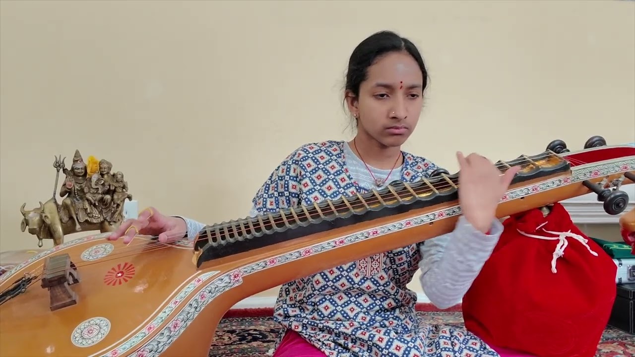 Thirupponnusal - Madhaadu Paagathan - Veena -  Manickavasagar Thiruvasagam -  திருப்பொன்னூசல்