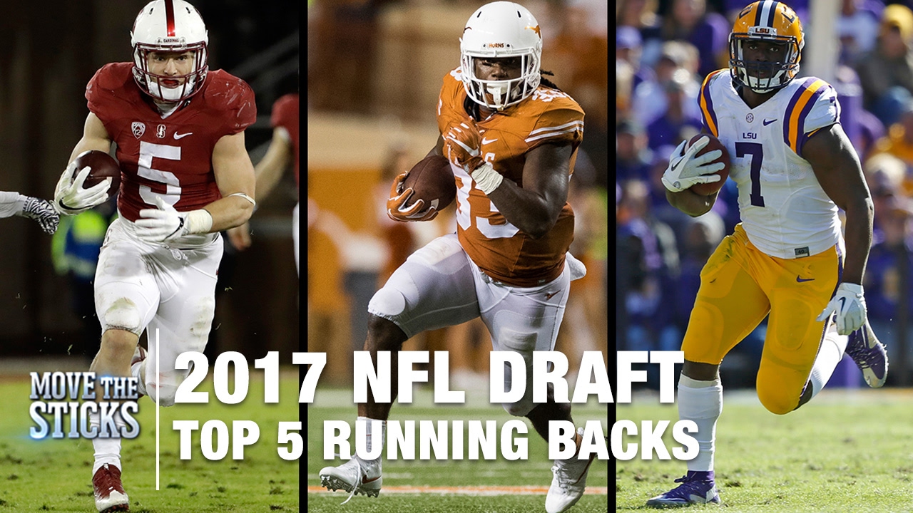 Top 5 Running Backs in the 2017 NFL Draft | NFL | Move the Sticks