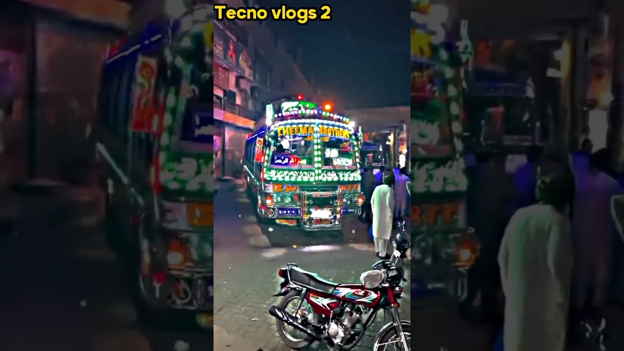 Cheema brothers || lahore To Pindi || pakistani Beautifull Bus With Loud Horn