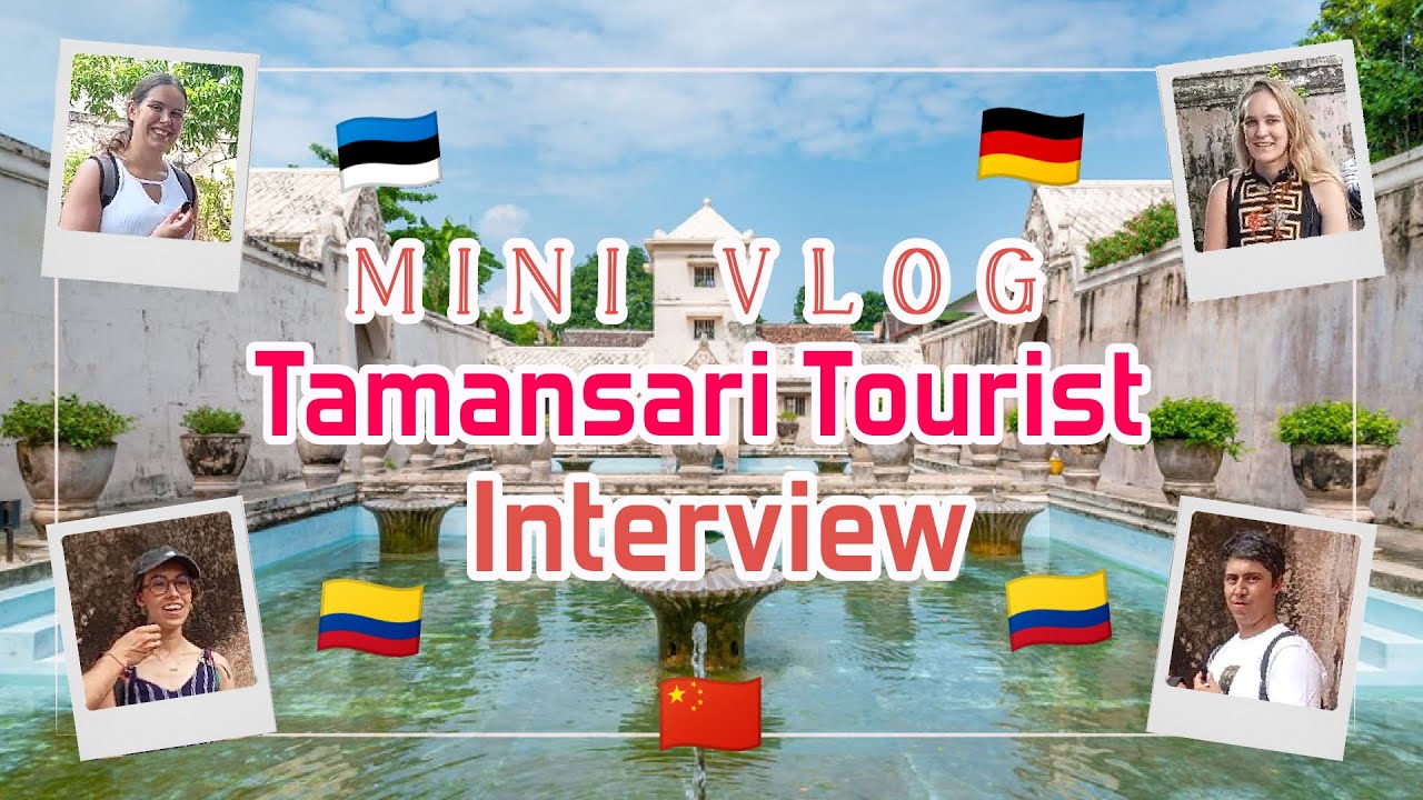 We SHOCKED Tourists With This SECRET in Yogyakarta! (Colombia, Estonia, China, Germany React)