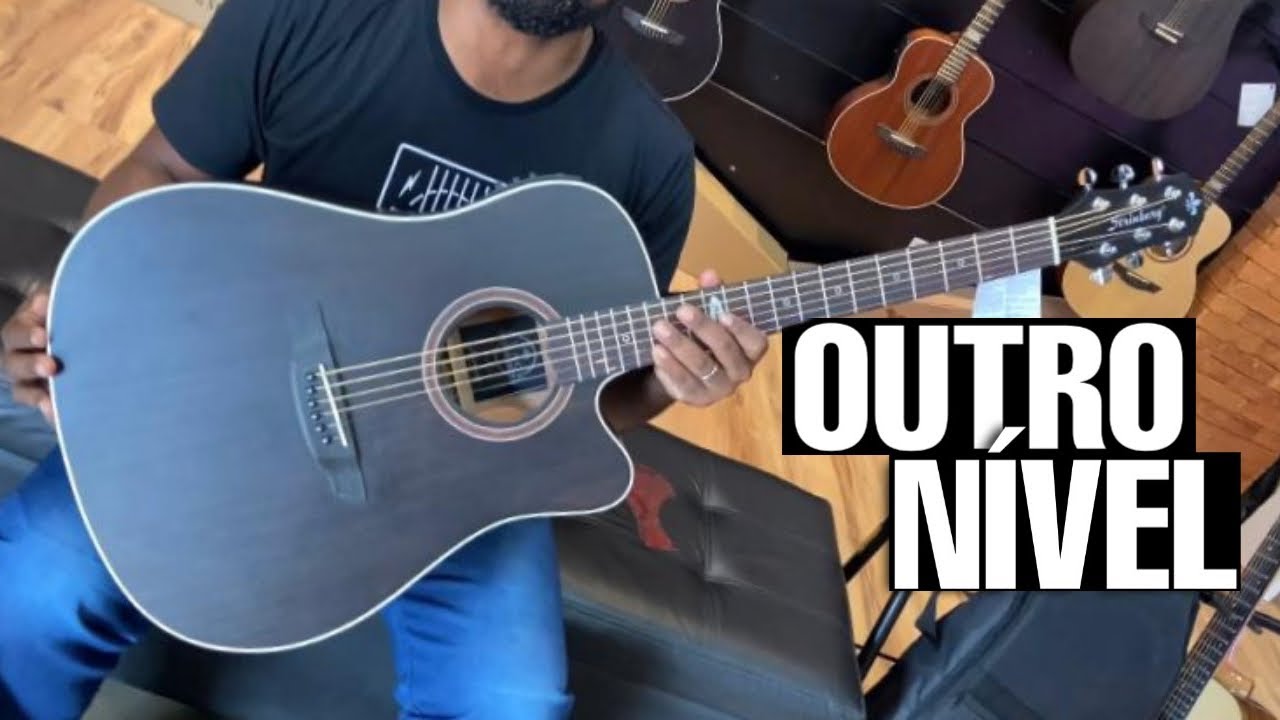 Tunamos o Violão e o Som ficou Incrível - Strinberg SD200C