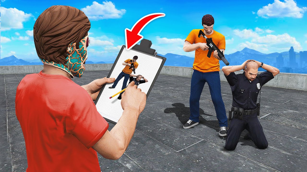 Whatever You Draw, I Do in GTA 5