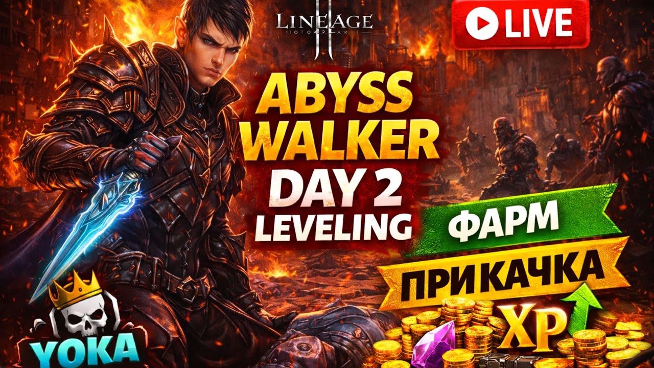 🔥Abyss Walker Day 2 — Продовжуємо прокачку ⚔ TheBattle.club x15