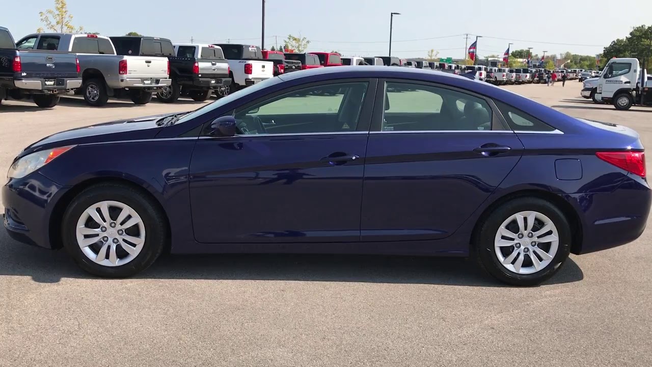 2011 HYUNDAI SONATA GLS BLUETOOTH INDIGO BLUE WALKAROUND $8,699 SOLD! 7T400A