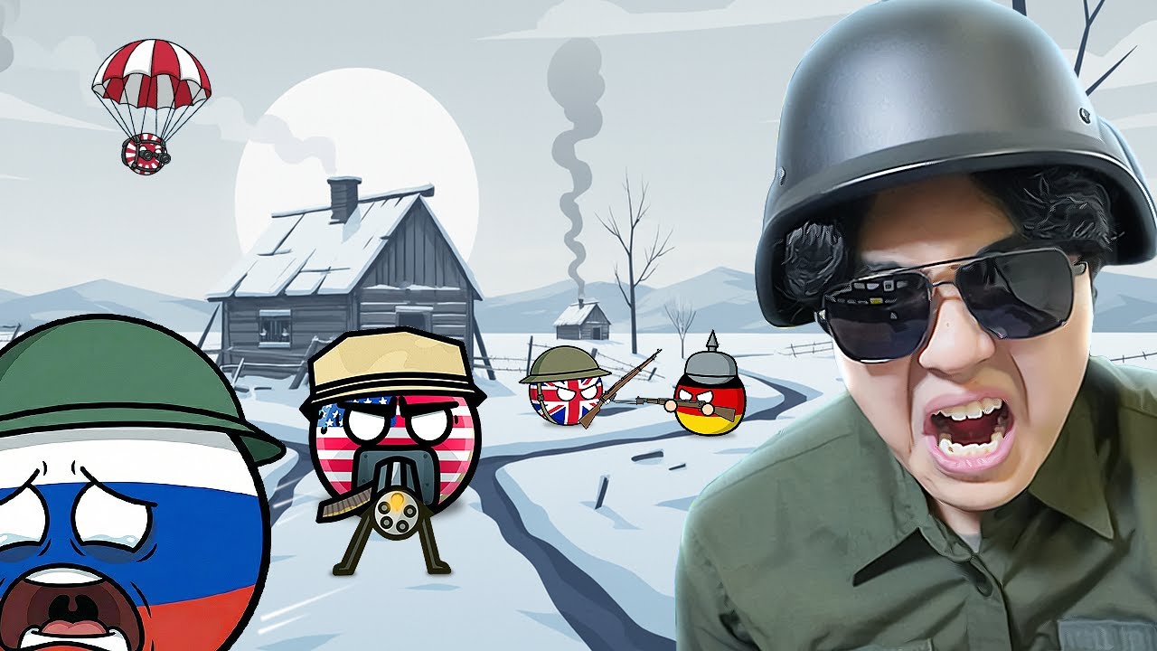Aku Ikut Serta di Perang Dunia Countryballs