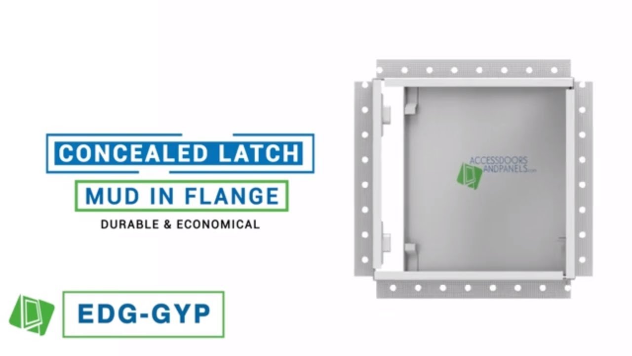 Flush Access Door with Concealed Latch Mud in Flange (EDG-GYP) | Cendrex | Access Doors and Panels