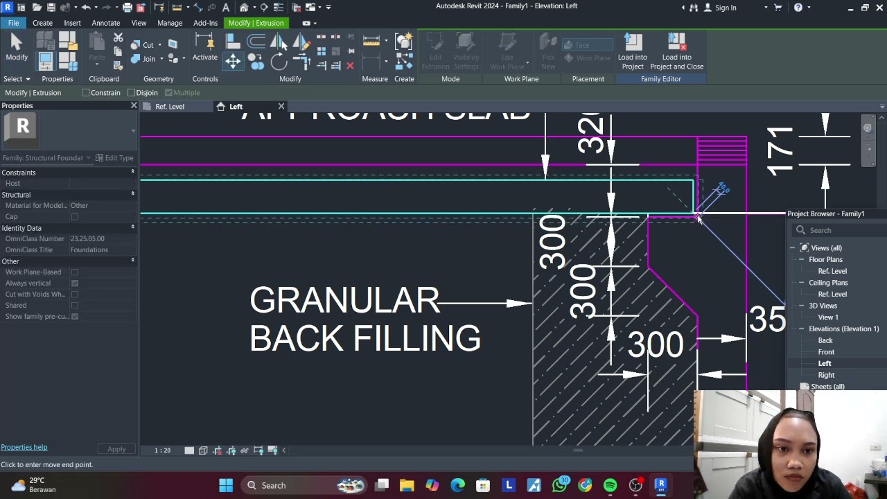 PART 1 MEMBUAT JEMBATAN TIPE 70 DI REVIT