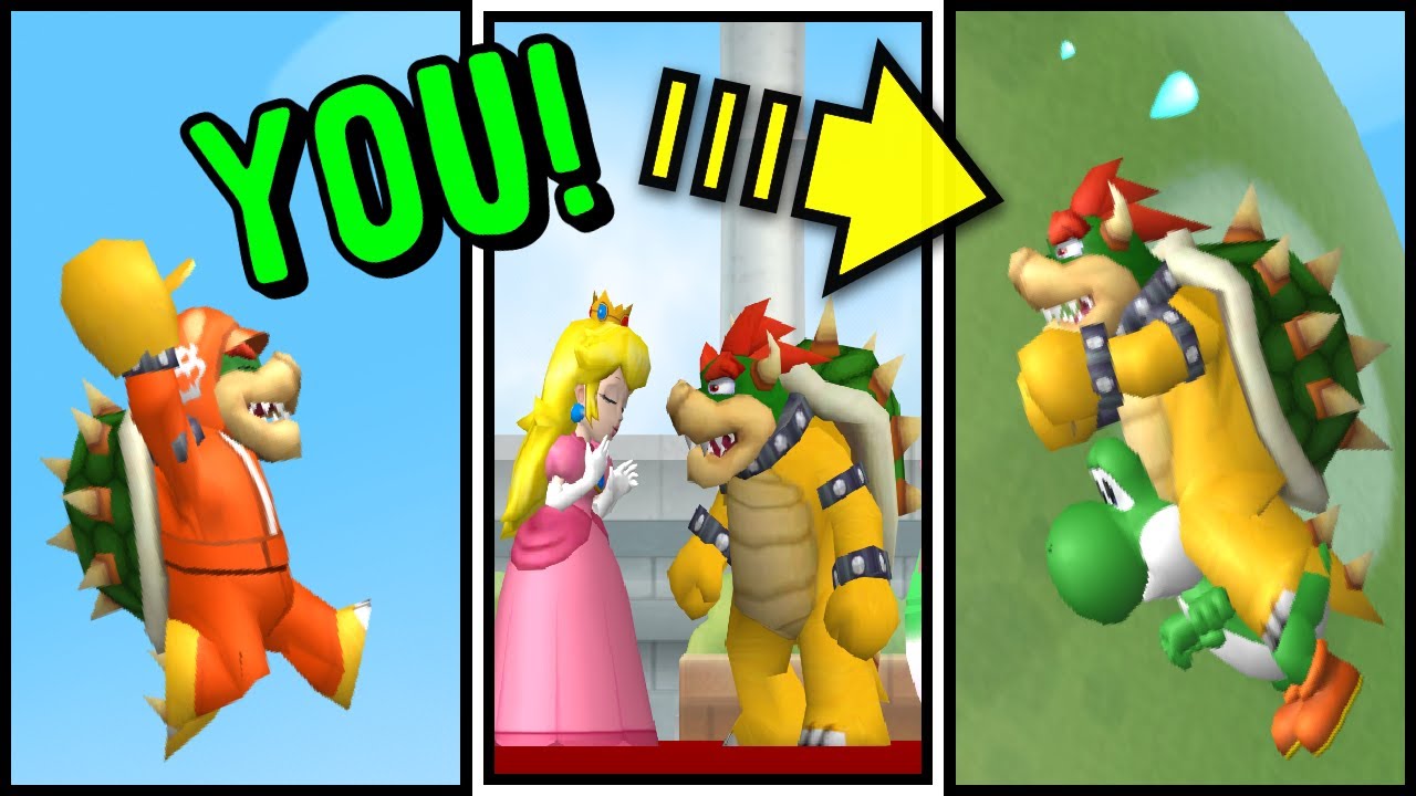 New Super Mario Bros. Wii, but you are BOWSER?!