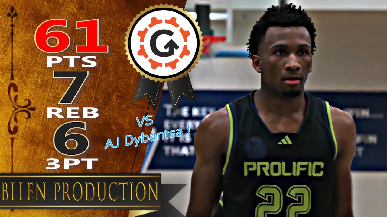 Throwback: #2 Darryn Peterson 61 Points vs #1 AJ Dybantsa 49 Points EPIC DUEL Highlights｜2025.02.08