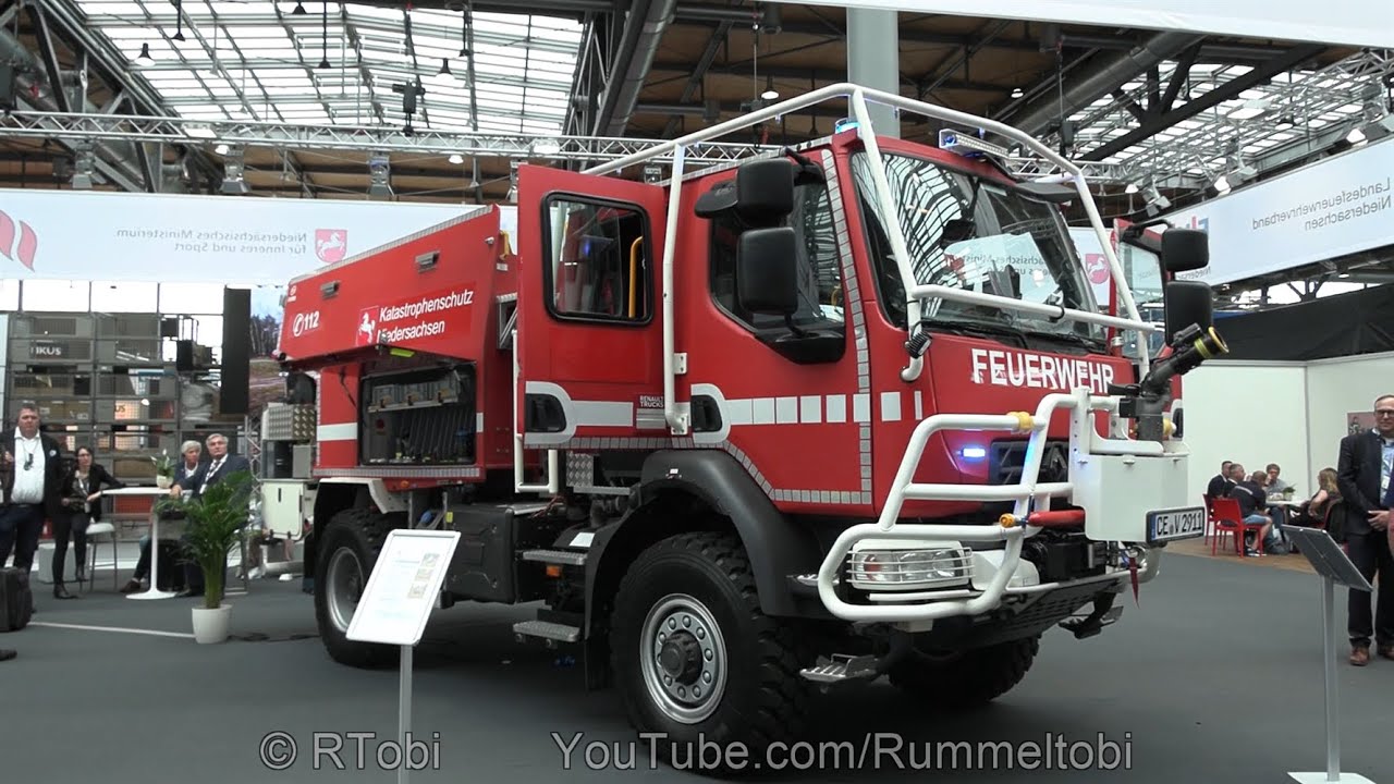 Interschutz 2022: German Forest/ Brush Fire Truck – Renault/ Iturri – walk around & interior