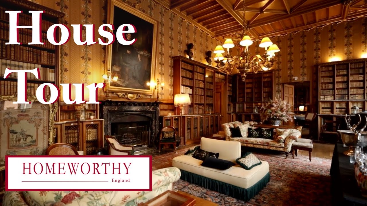ENGLISH HOUSE TOUR | Inside a Family's Storied Castle with Rich History & Magnificent Design