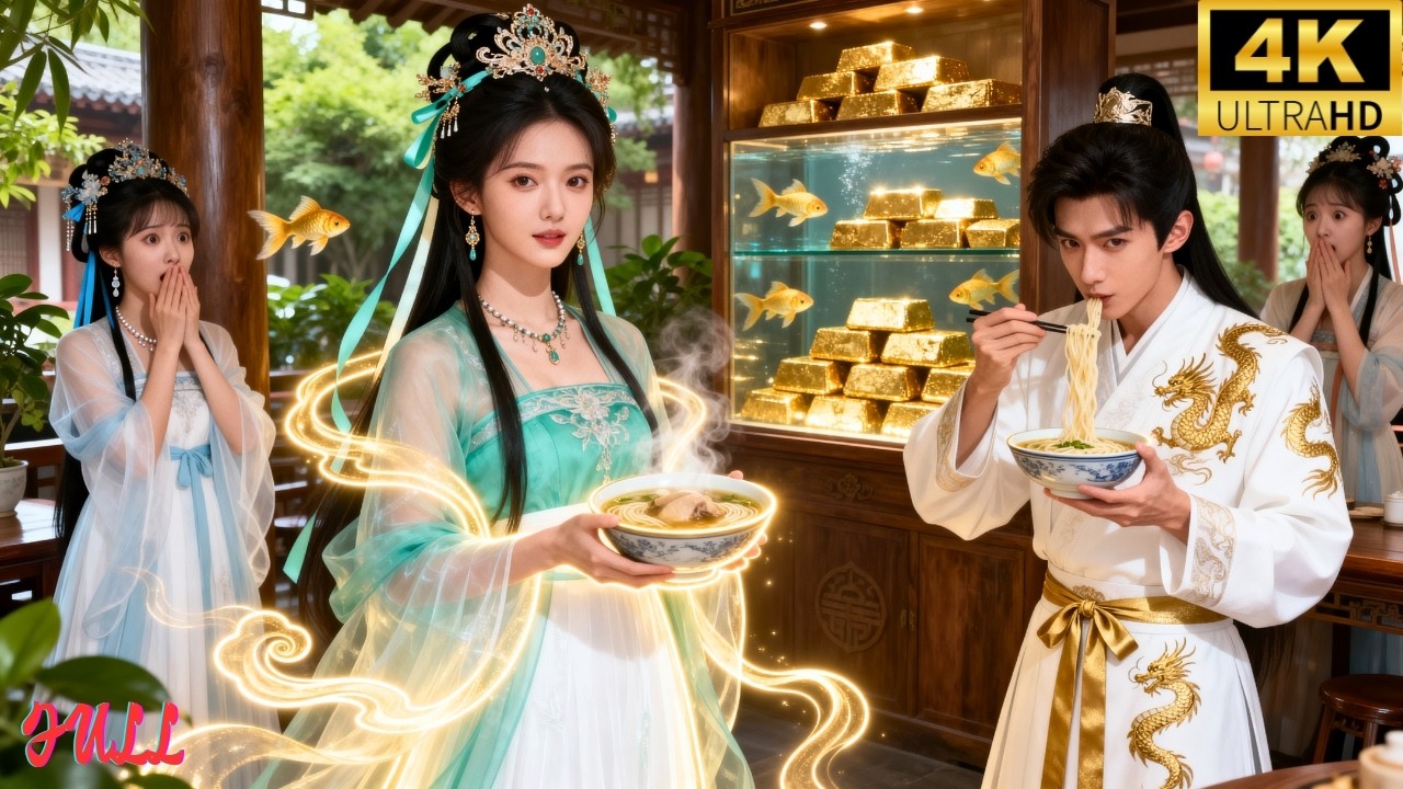 بعد العودة للعصور القديمة، تكسب الذهب مع وعاء من المعكرونة، تفتح حانة، والأمير يقع في حبها!
