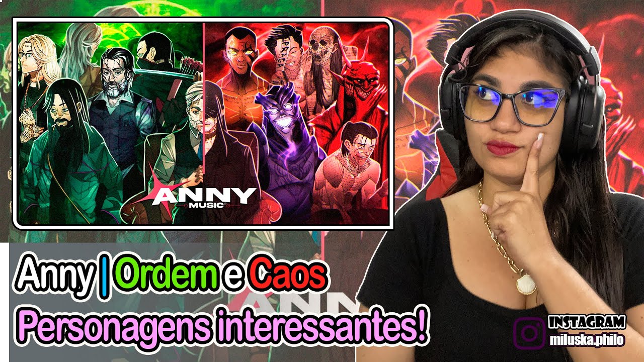 Reagindo a  Ordem e Caos | Anny ft.URT & @HenriqueMendonca (Ordem Paranormal) | Prod.ZG & @Khellvyn