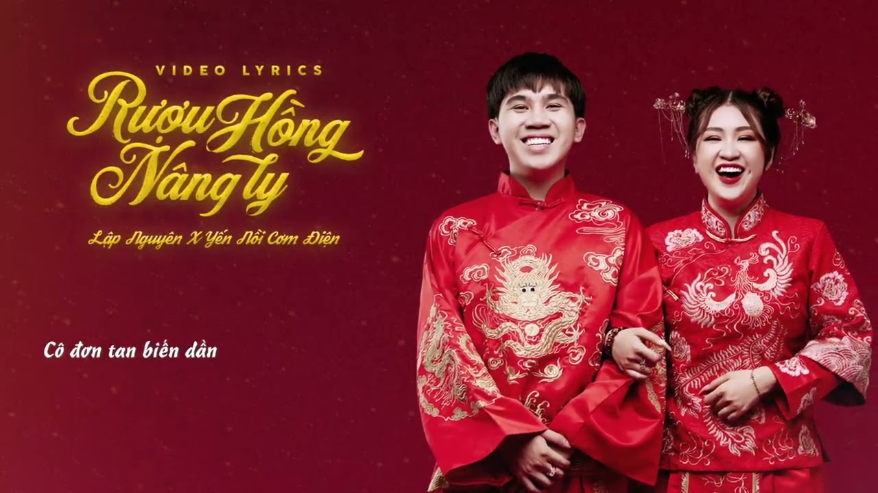 Rượu Hồng N&acirc;ng Ly - Lập Nguy&ecirc;n (Official Audio Lyrics)