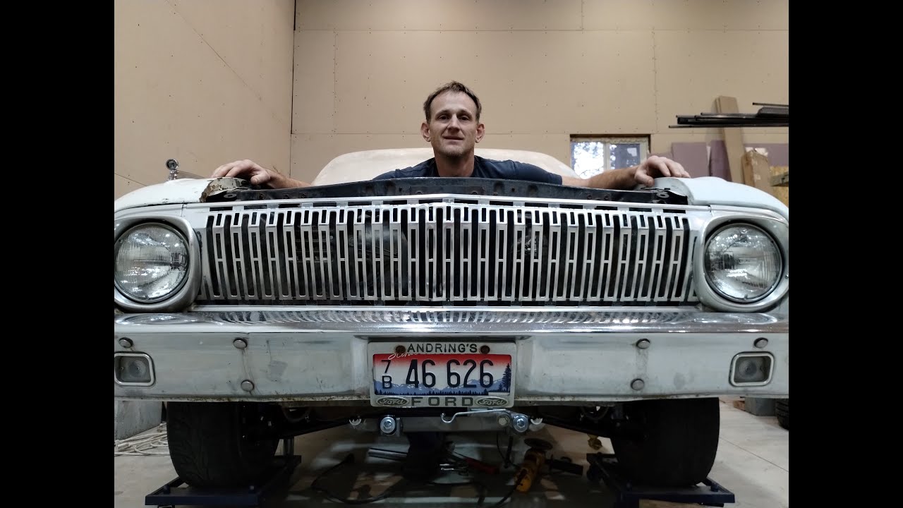 1962 Ford Falcon Mustang II Front Suspension Install Part 1