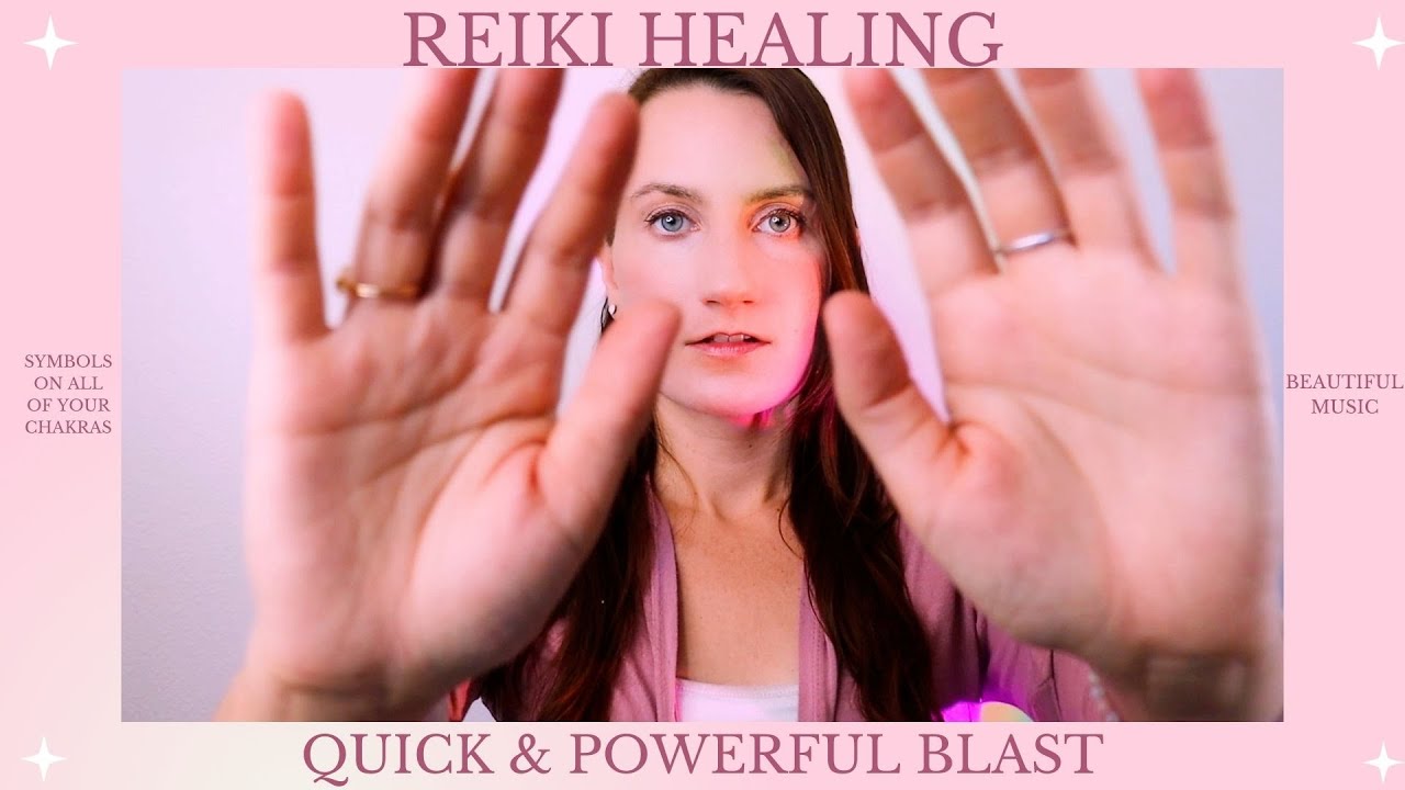 Quick & Powerful Reiki Healing Blast - Symbols On All Of Your Chakras