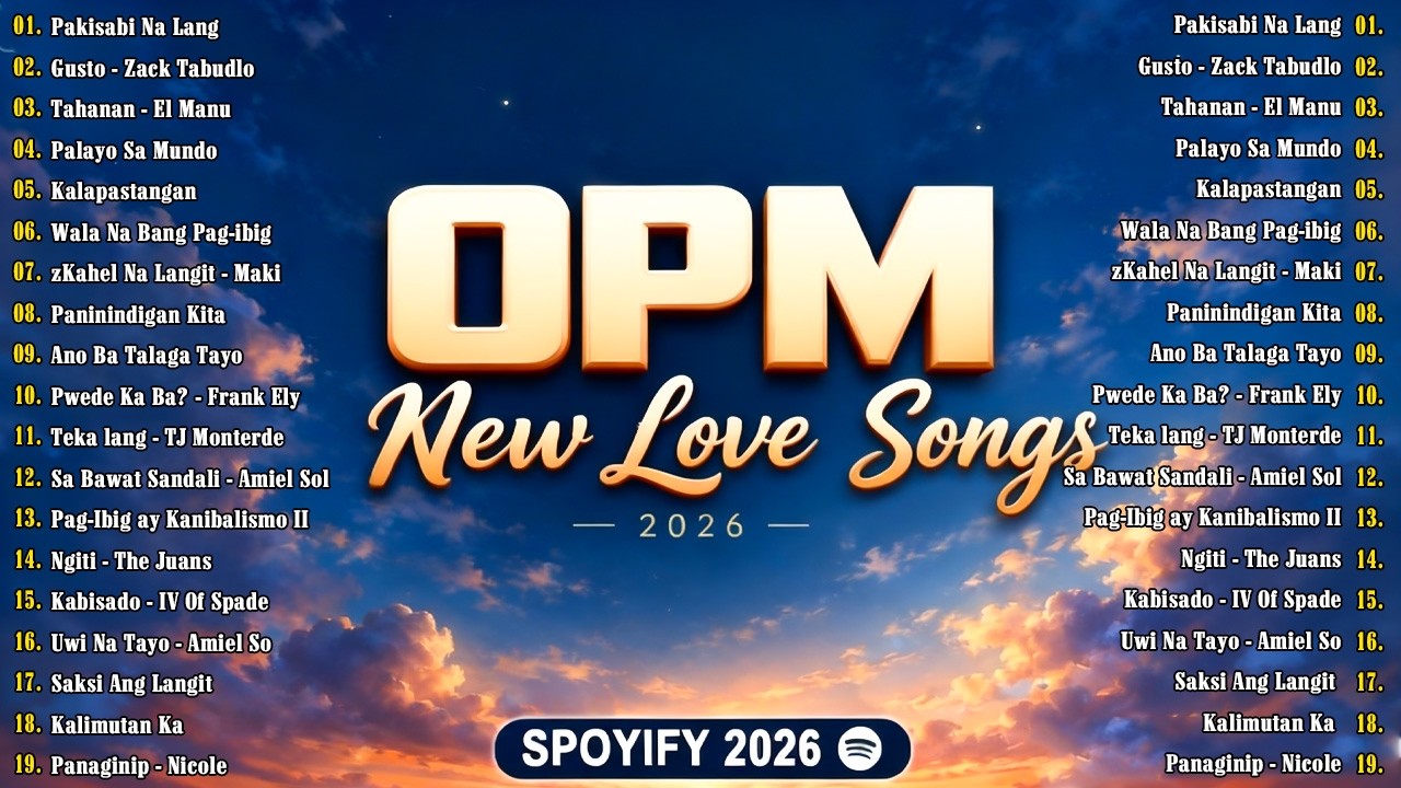 🇵🇭 Best Filipino Songs 2026 | Popular OPM Love Songs Philippines