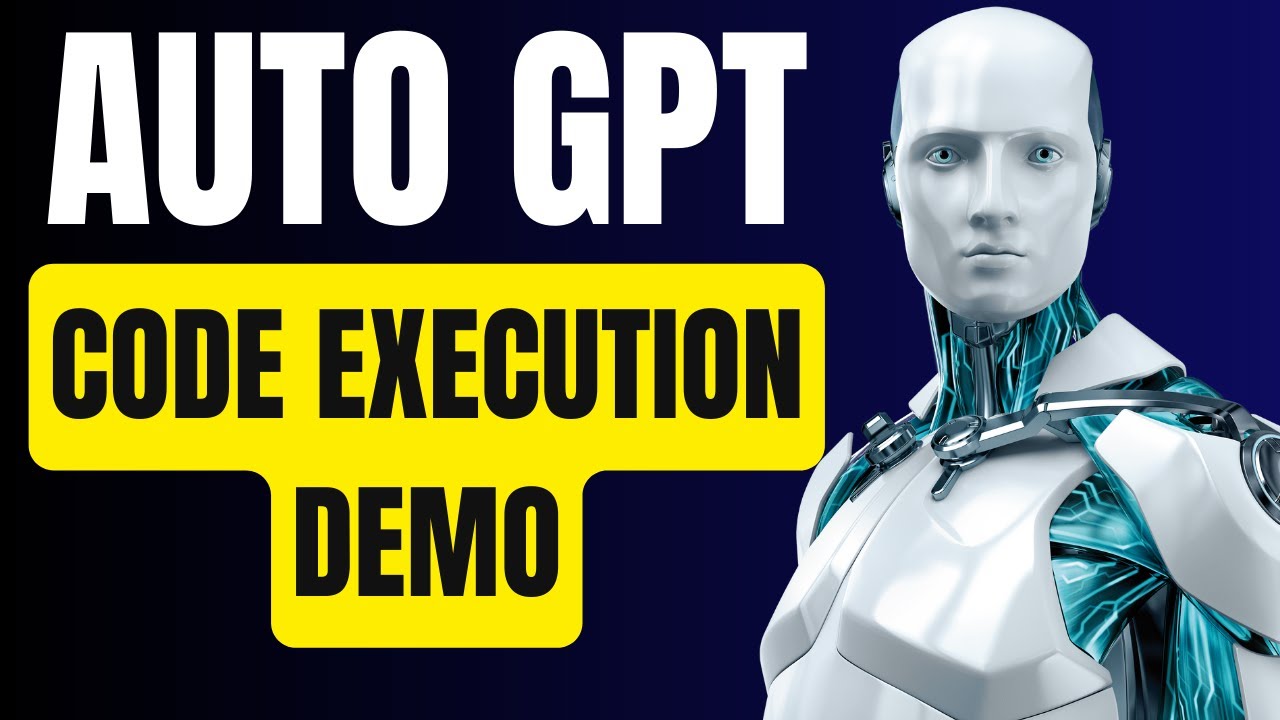 Auto GPT GPT 4 : Code Execution Demo #autogpt #gpt4 #openai