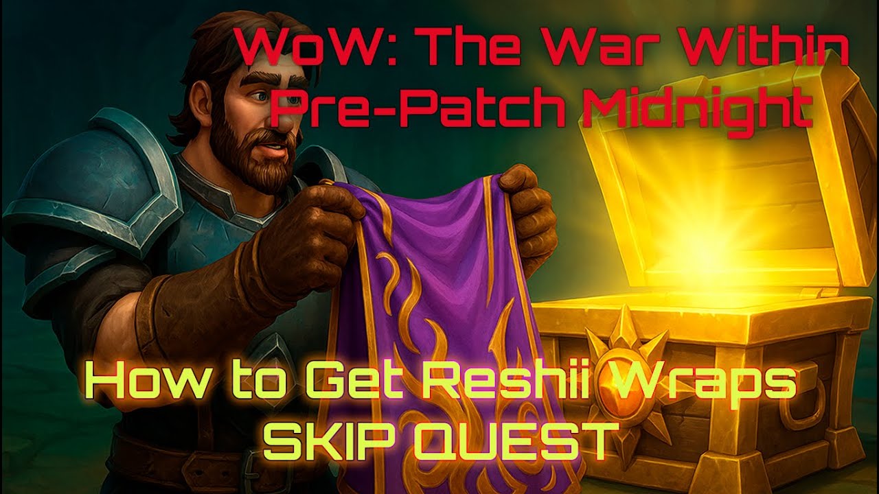 WoW TWW | Reshii Wraps (back) on Alt NO QUESTS &mdash; Skip Campaign 2026 (Fast Guide)