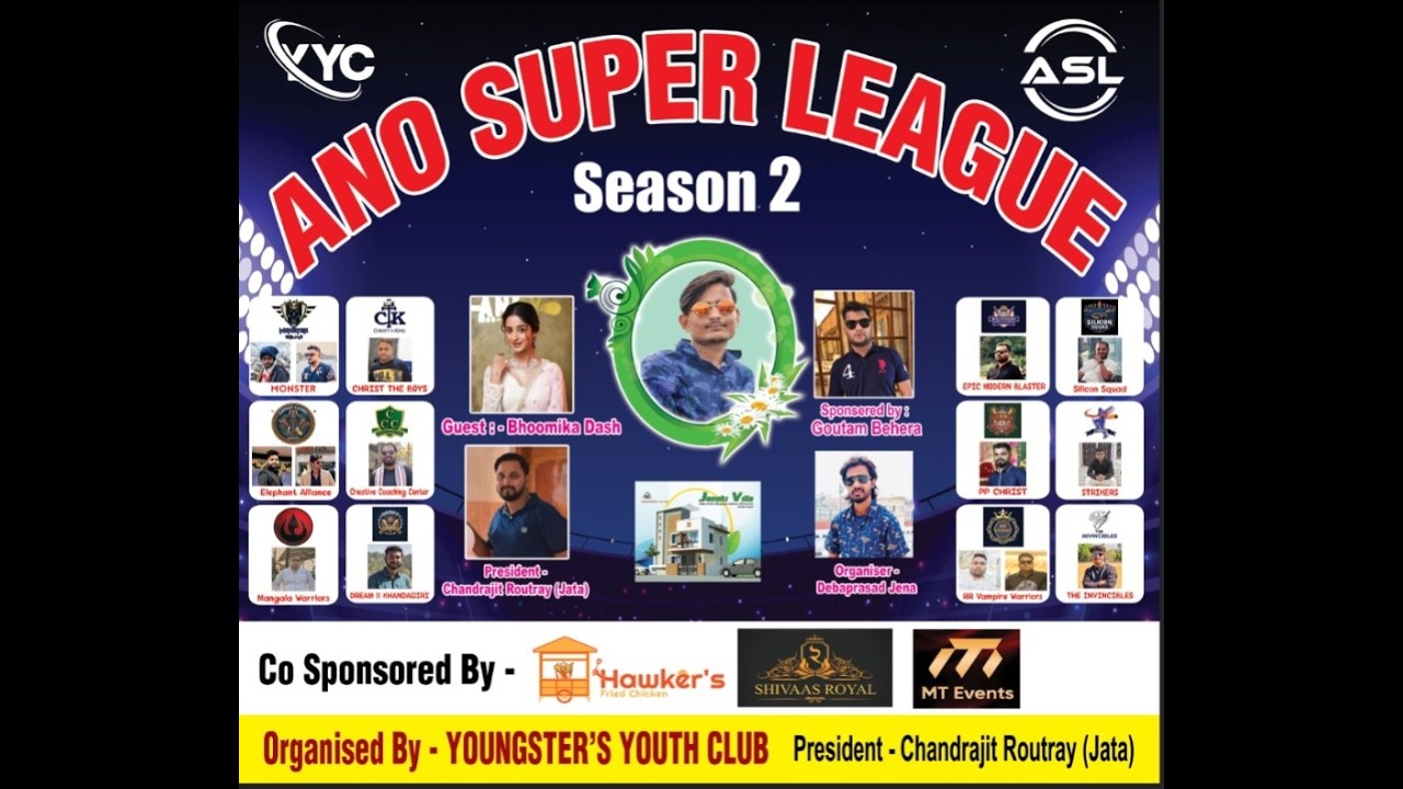 🛑 AUCTION!! ANO SUPER LEAGUE SESSION 2 !! #RocCricket