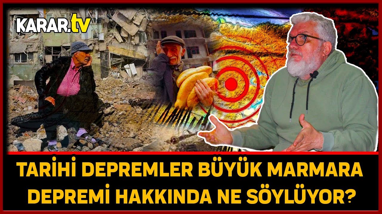 Tarihi depremler büyük Marmara depremi hakkında ne söylüyor? Prof. Dr. Cenk Yaltırak Anlatıyor