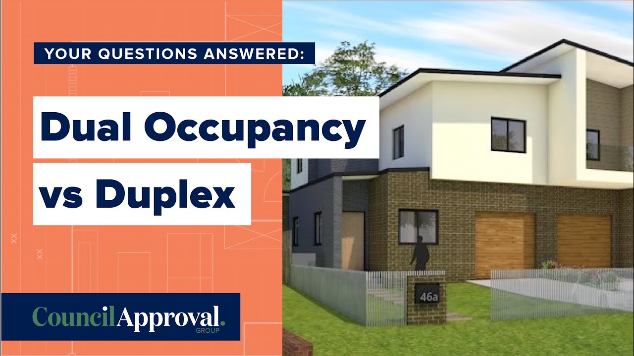 Dual Occupancy Versus Duplex Your Questions Answered