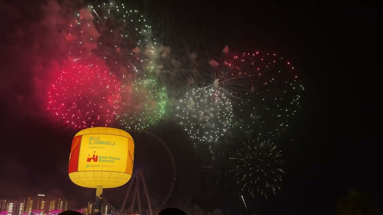 New year Eve fireworks Dubai 2026 #fireworks #dubai 