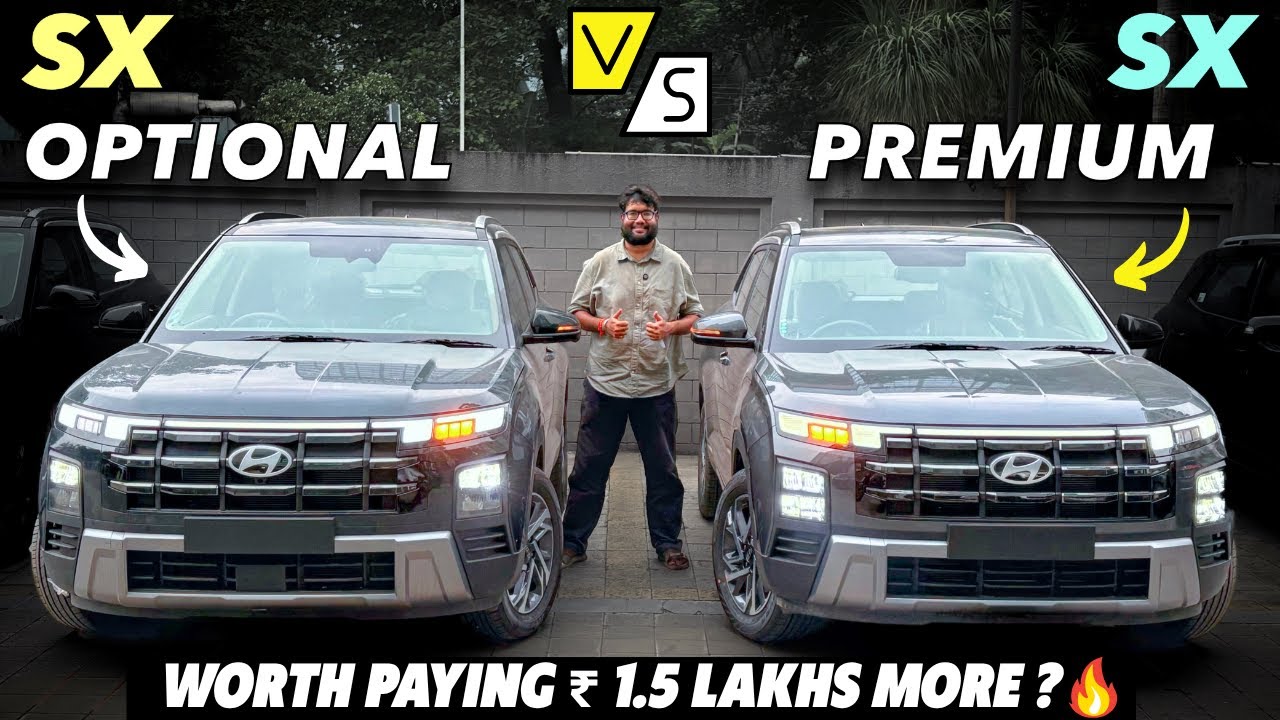 NEW ✅ Hyundai Creta 2025 SX Premium vs SX Optional - WHICH IS WORTH BUYING? 🤔