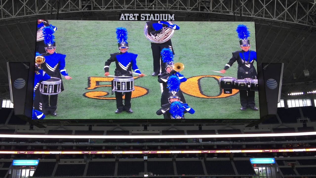 NCHS Mighty Panther Band vs. Arlington Lamar AT&T Stadium 2015