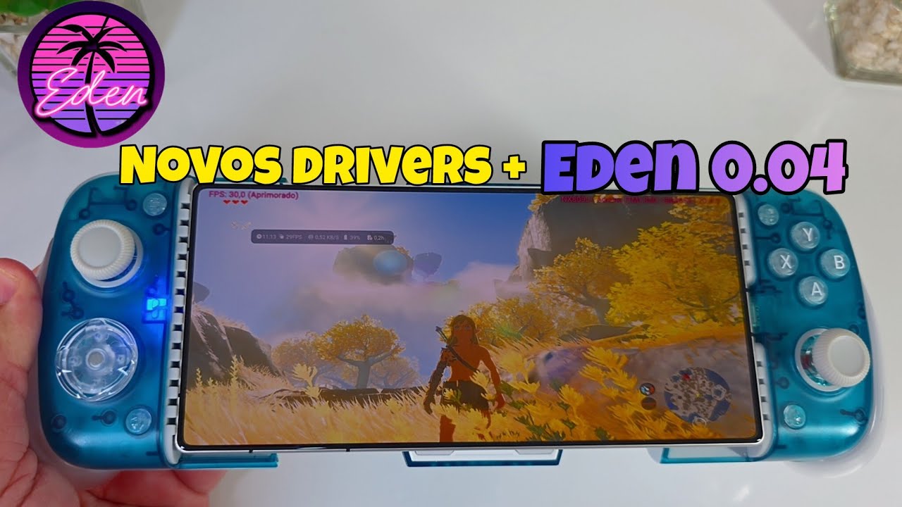 SAIU NOVO DRIVERS PARA O SNAPDRAGON 8 ELITE E 8S GEN 4 E ESTÁ INCRÍVEL NO ZELDA TEARS OF THE KINGDOM