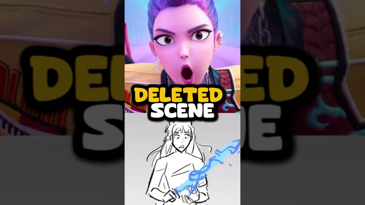 This deleted scene shows the past of Rumi in K-pop demon hunters!