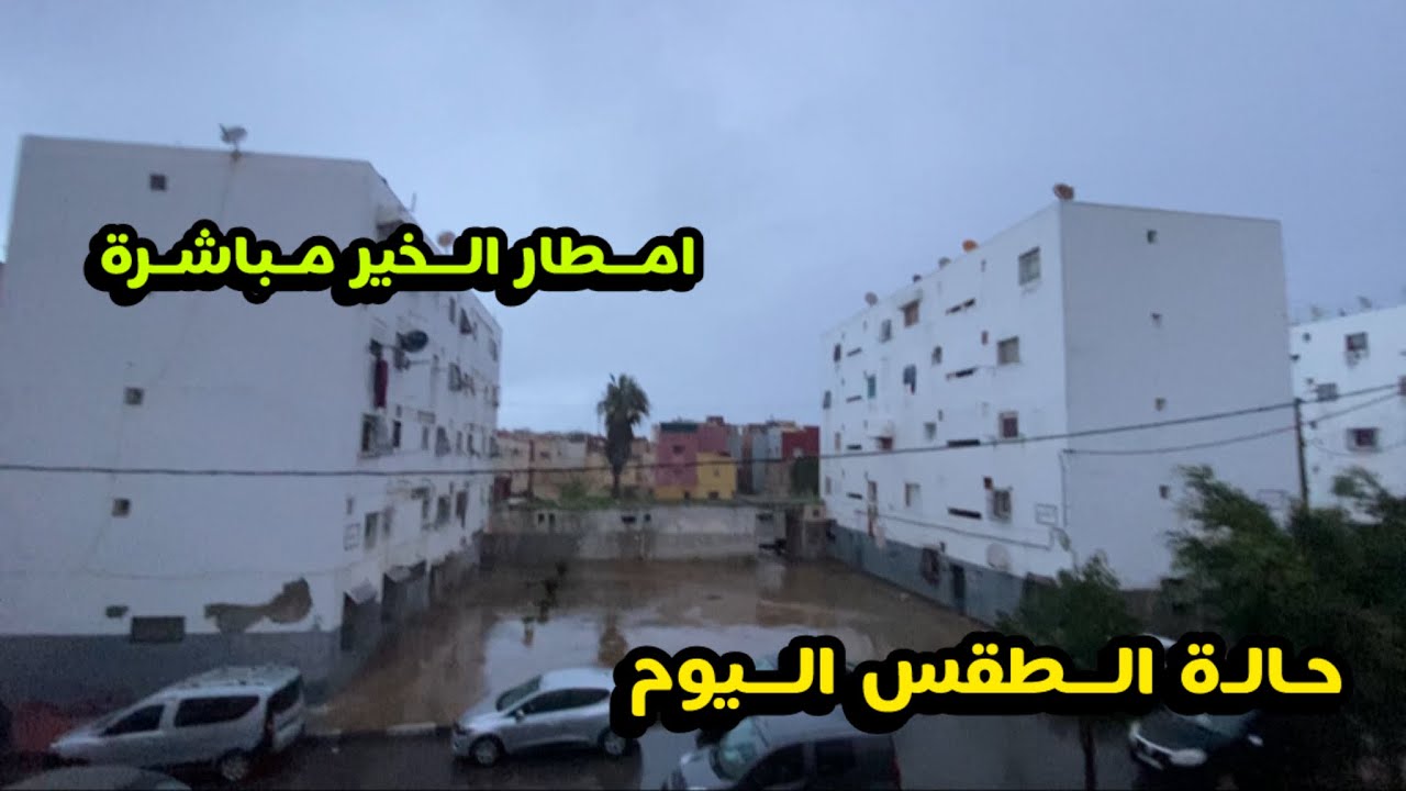 حالة الطقس المتوقعة اليوم : امطار الخير لم تقف من يوم امس ماشاء الله 