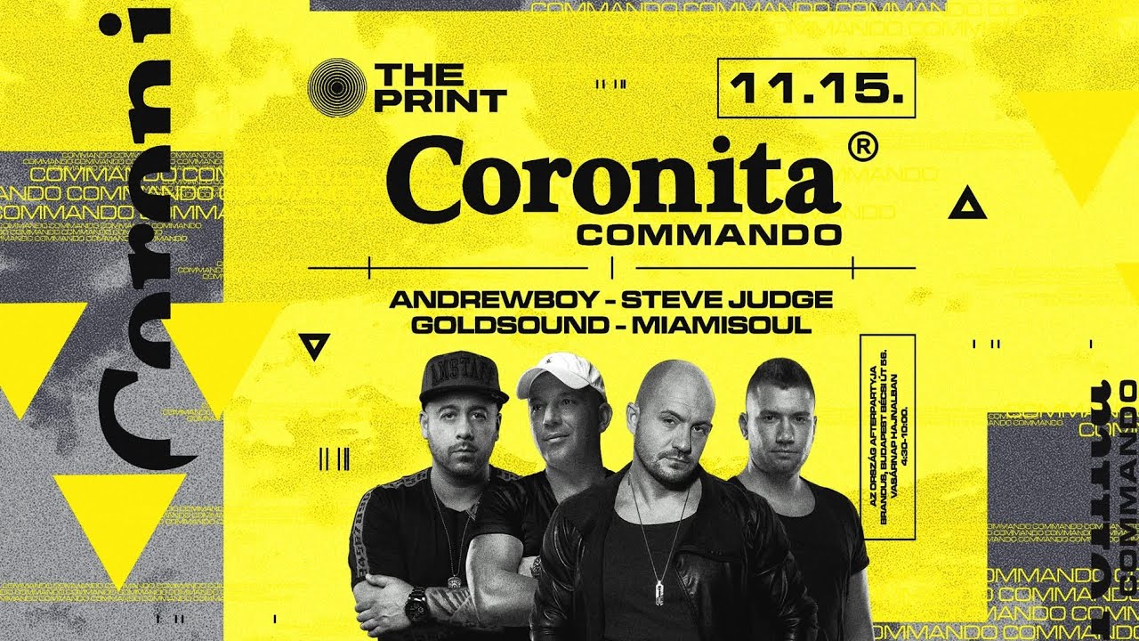 SPINEX - CORONITA COMMANDO @THEPRINT SZOMBATHELY