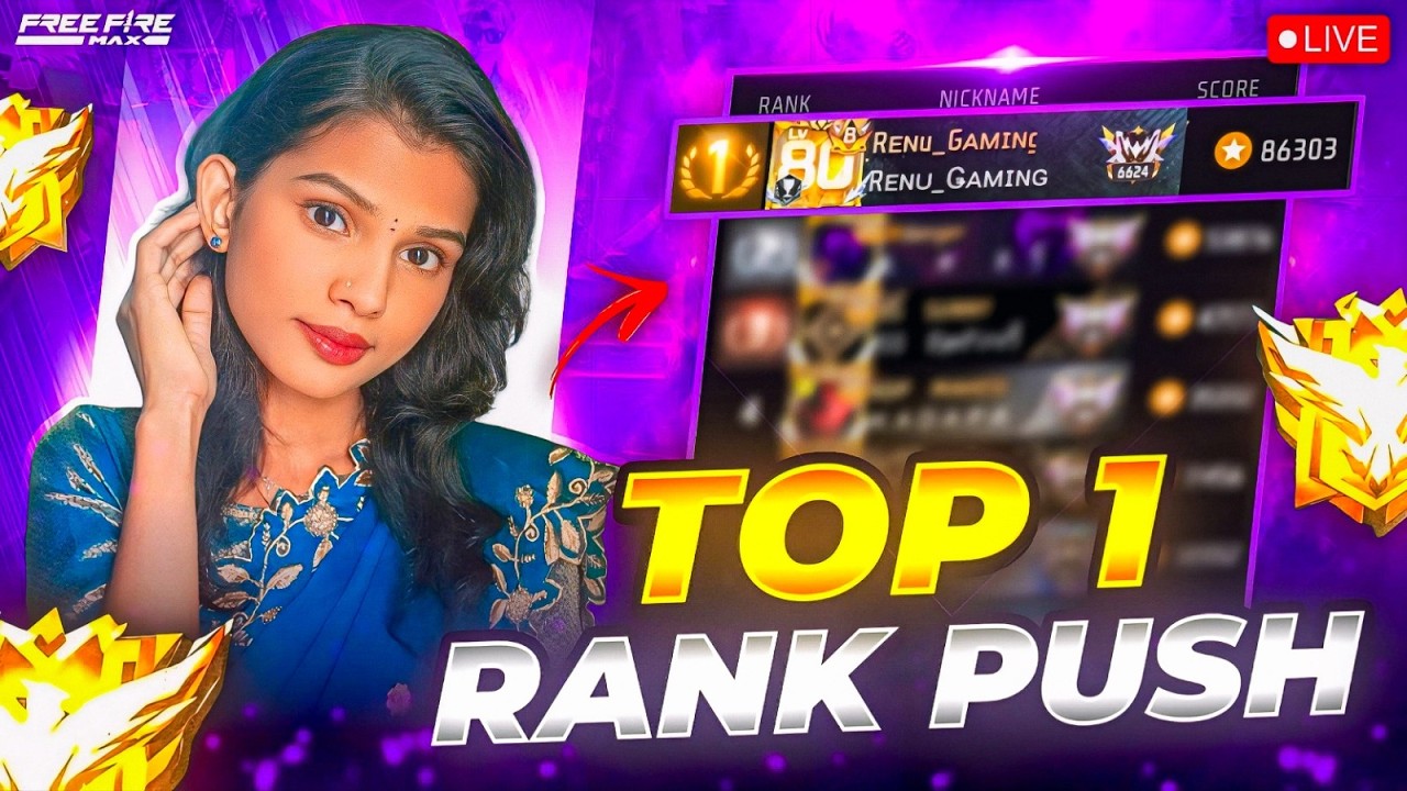 🔴[Live Free Fire New Rank Season Rank Push Live !! - Free Fire Live #freefire  #live #shortslive
