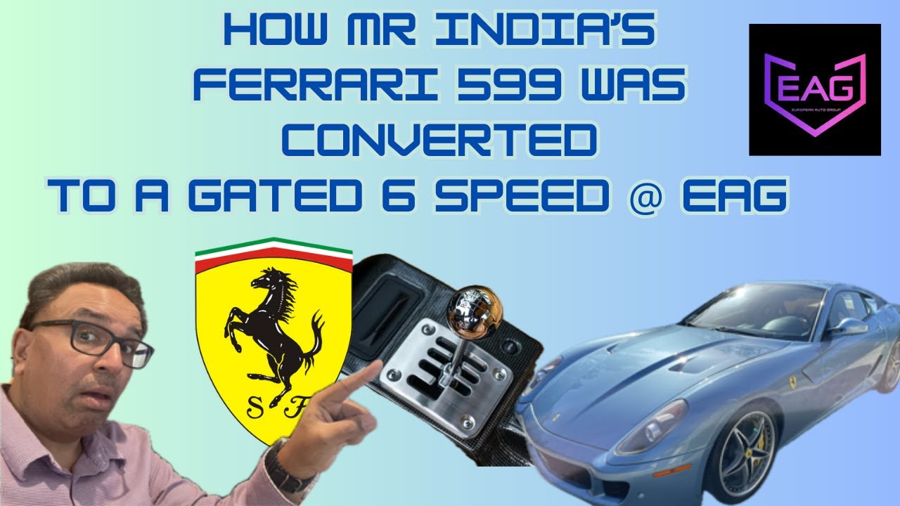 Want a ROARING V12 Engine? Watch This Ferrari 599 Gated 6 speed Modification Now!