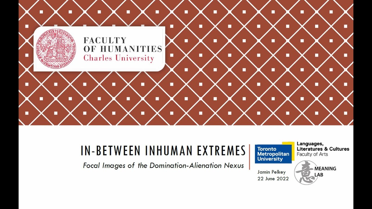 Jamin Pelkey, 22 June 2022 at Faculty of Humanities, Prague