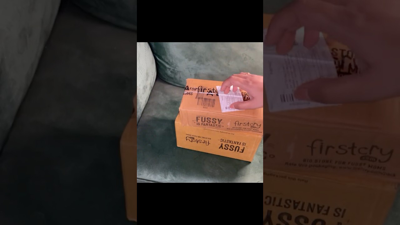 Unboxing first cry baby essentials 