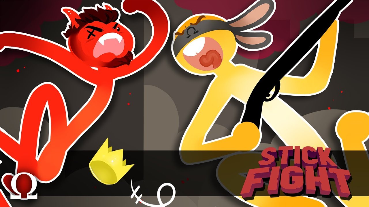BECOMING A STICKFIGHT MASTER! | Stick Fight #2 1v1 Battle VS Cartoonz!