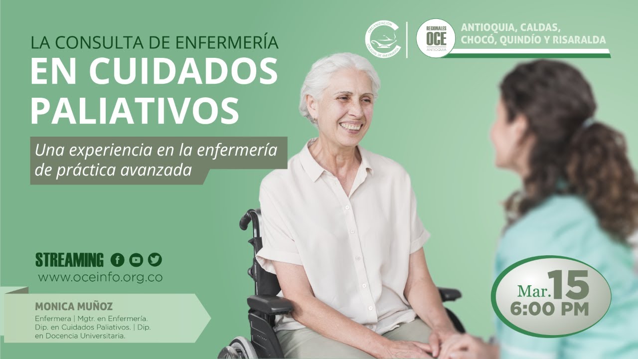 La consulta de enfermería en cuidados paliativos.