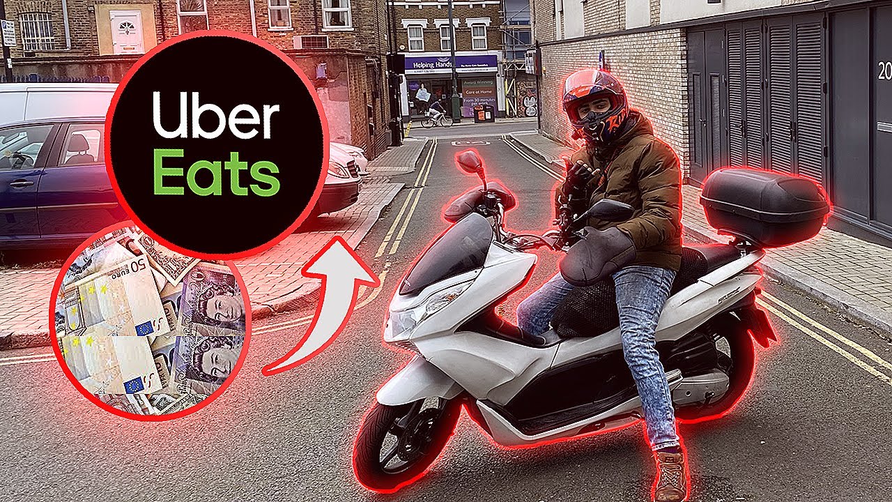 UBER EATS EM LONDRES | Motovlog