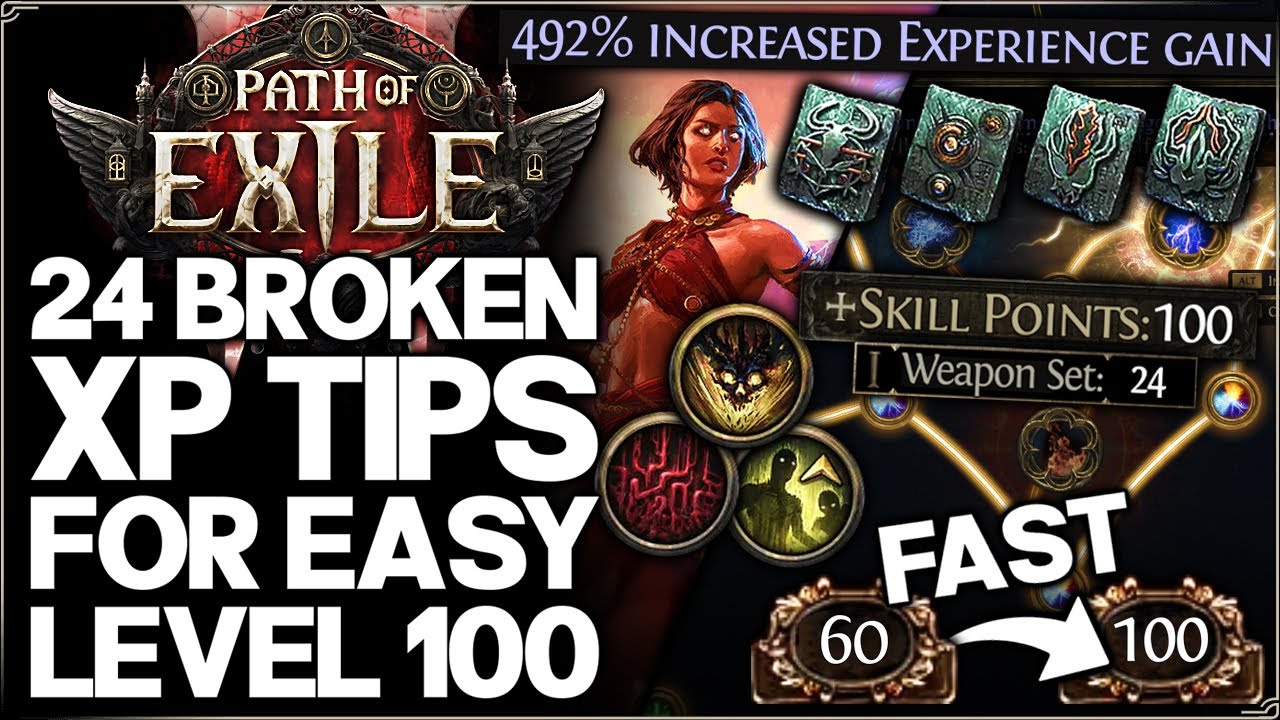 Path of Exile 2 - Do THIS Now - Easy FAST Leveling & ALL Skill Points - 24 Best XP Tips & Guide!