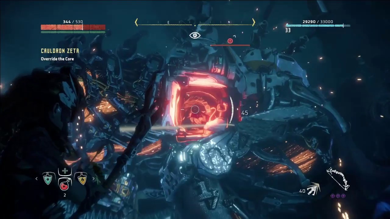Horizon Zero Dawn - Cauldron ZETA (Thunderjaw Fight)