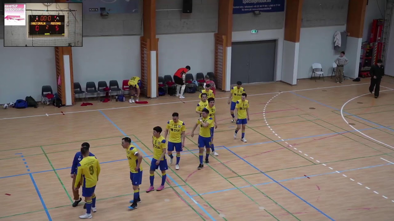 Futsall angutit inersimasut qeqqani anngunniunnerat 2026