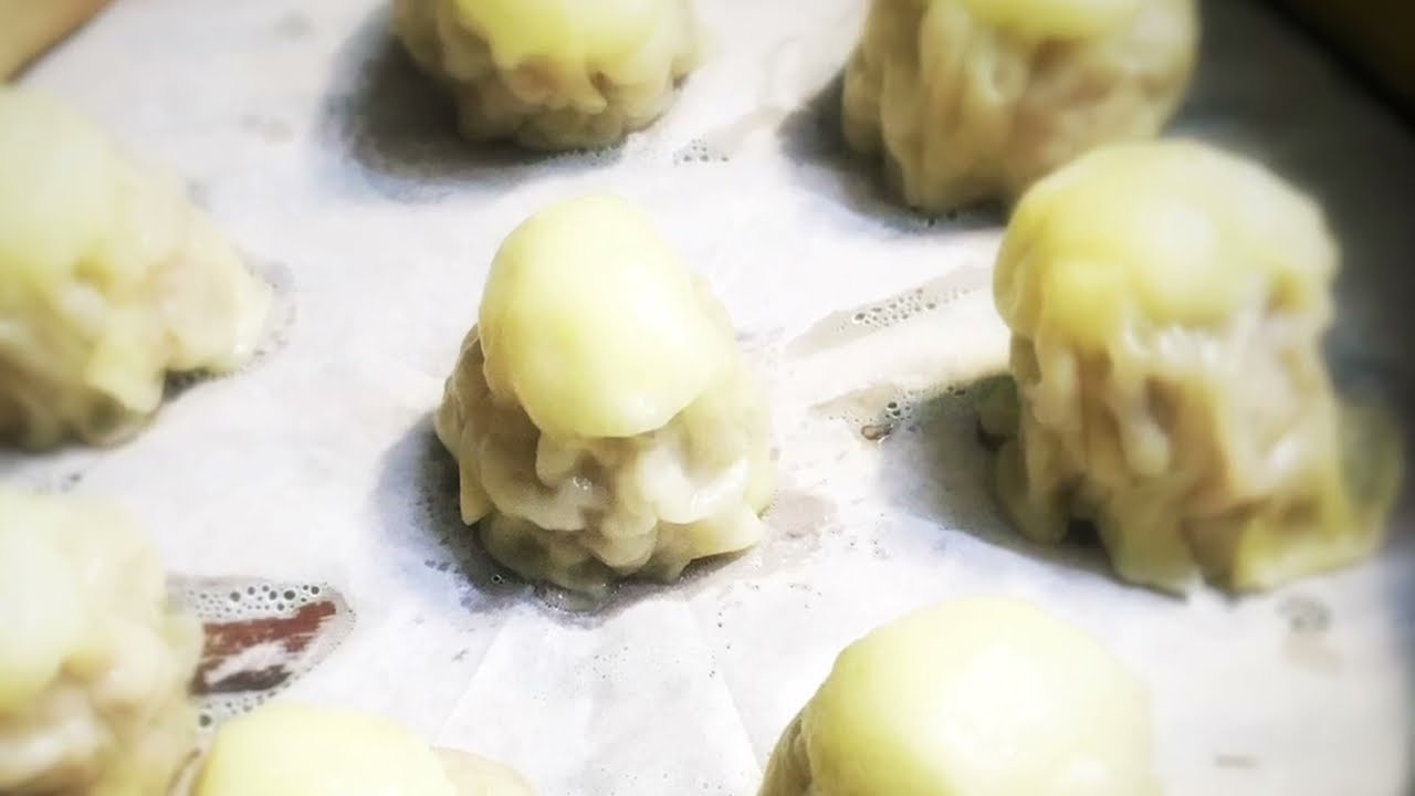 How to Wrap Quail Egg Siu Mai 鵪鶉蛋燒賣