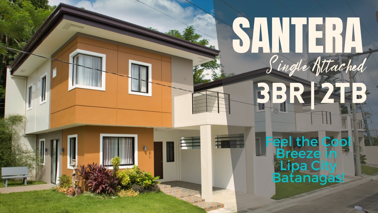 Santera Single Attached De Luxe @ Amiya Rosa Lipa City Batangas | Chad Ricafort