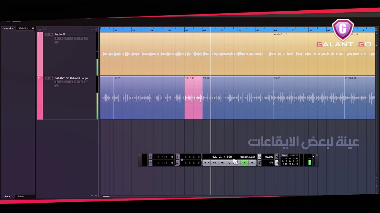 مكتبة ايقاعات شرقية korg pa4x جاهزة للتحميل Free arabic drum loop