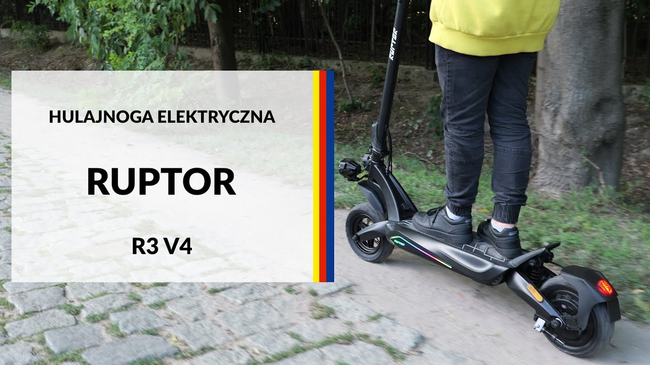 Hulajnoga elektryczna Ruptor R3 v4 – dane techniczne – RTV EURO AGD